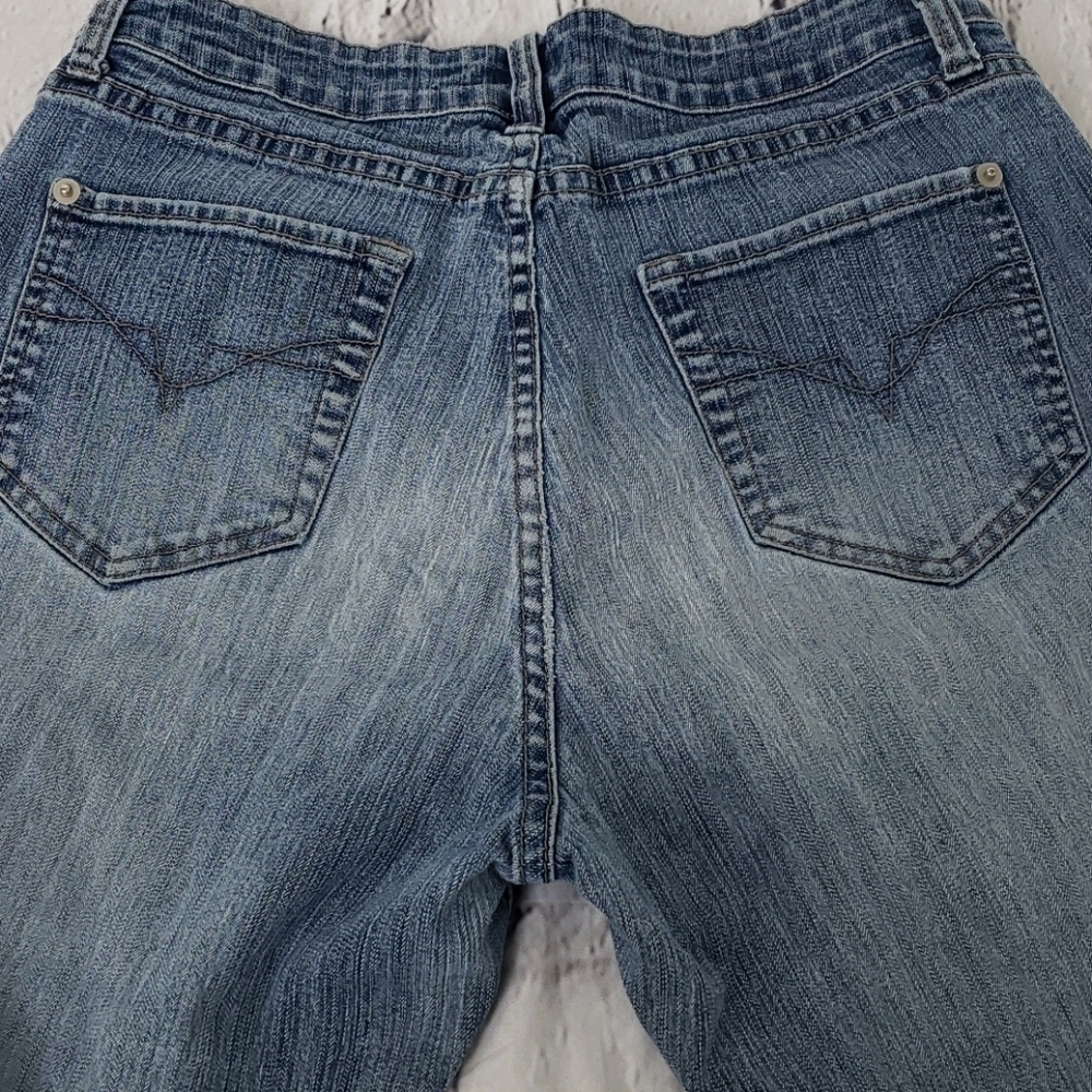 VENUS Bootcut 10" Rise Jeans Very Loved 7/8 30x31 - Picture 9 of 12